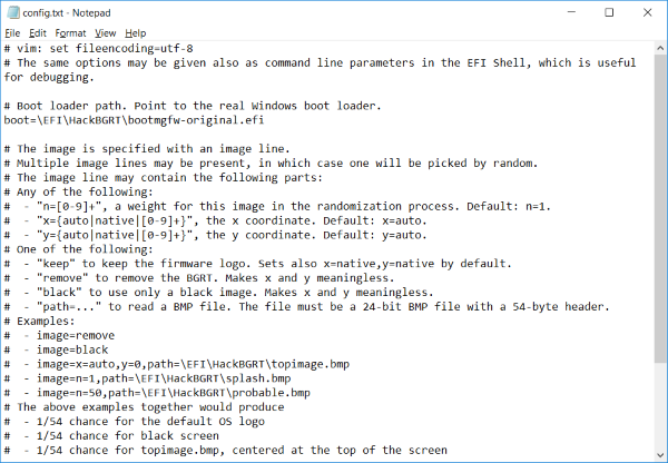 HackBGRT를 사용하여 Windows 부팅 로고를 변경하는 방법