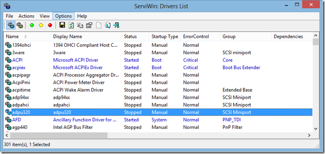 Bezplatný softvér na zobrazenie zoznamu nainštalovaných ovládačov v systéme Windows 10