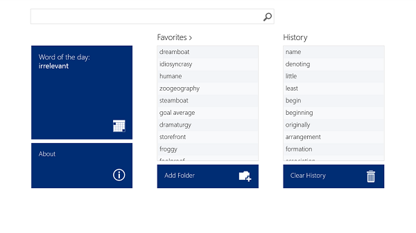 Sanakirja- ja sanasto-sovellukset Windows 10: lle