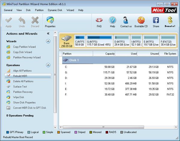 Partition Wizard MiniTool 3