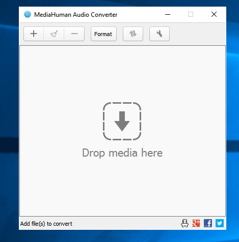 Il pacchetto MediaHuman Audio Converter converte più file audio