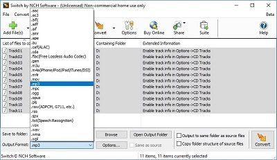 Beste gratis Audio Format Converter-software voor Windows 10