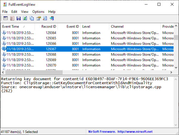 Jak wyświetlić szczegółowe dzienniki zdarzeń w systemie Windows 10 przy użyciu pełnego dziennika zdarzeń