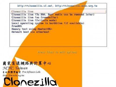 Clonezilla Live: Ilmainen kuvankäsittelyohjelma Windowsille levyjen kloonaamiseen