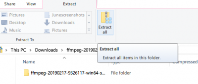 ونڈوز 10 پر FFmpeg کو انسٹال اور استعمال کرنے کا طریقہ