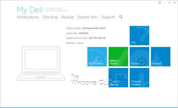 Dell SupportAssist-software helpt de Dell pc up-to-date te houden en efficiënt te laten werken