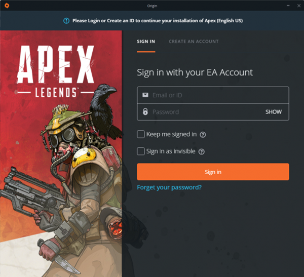Apex Legends untuk PC