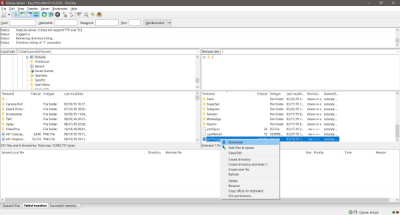 FileZilla FTP-software voor Windows