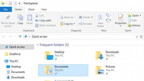 Kā kopēt faila vai mapes ceļu sistēmā Windows 10