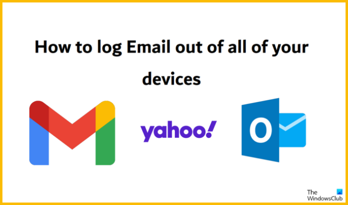 Jak se odhlásit ze svého e-mailového účtu na všech svých zařízeních