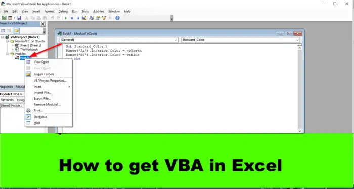 Cara mengaktifkan dan menggunakan VBA di Excel
