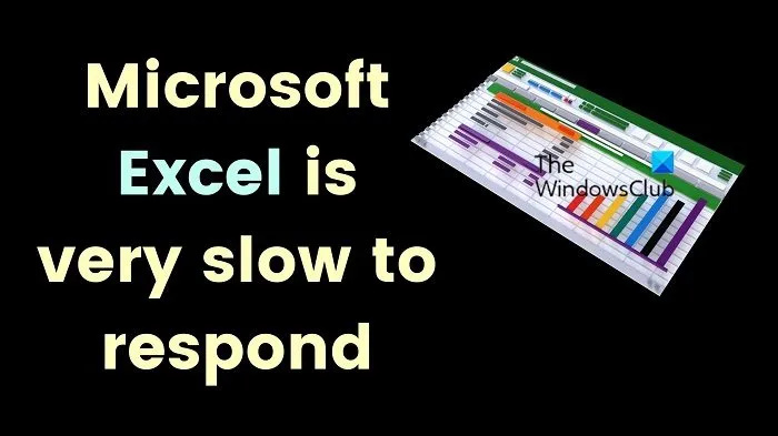برنامج Excel بطيء في الاستجابة أو يتوقف عن العمل