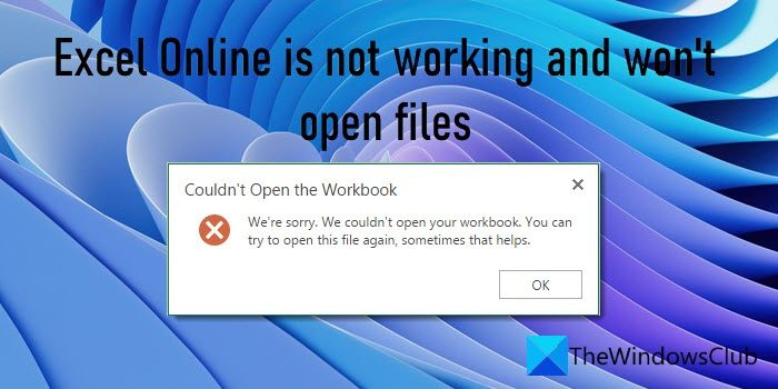 Екцел Онлине не ради и неће отварати датотеке