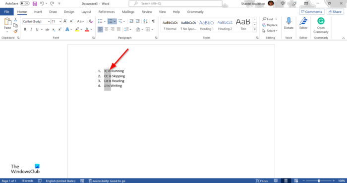 كيفية حذف النص عموديًا في Word أو Excel
