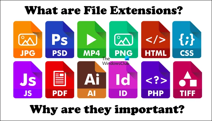 ファイル拡張子とは何ですか?なぜ重要なのですか?