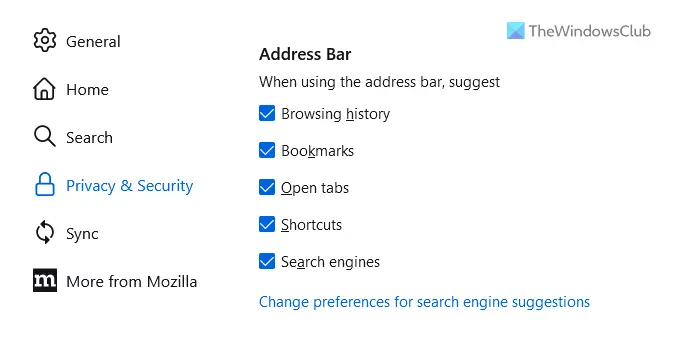 Autolengkap tidak berfungsi dalam bar alamat Firefox [Betulkan]