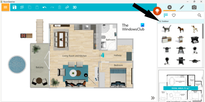 Windows 11/10 için en iyi ücretsiz Ev Dış Tasarım yazılımı