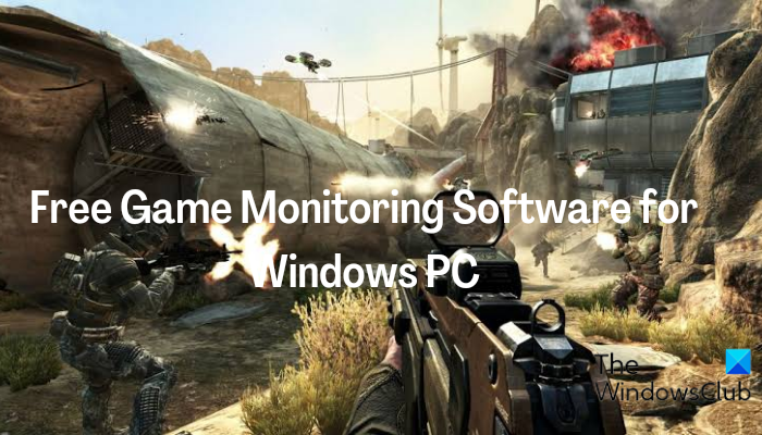 Programari gratuït de monitorització de jocs per a PC amb Windows