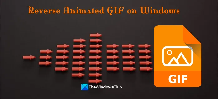Cómo invertir GIF animado en Windows 11/10