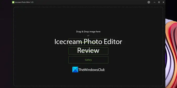 Icecream Photo Editor, resimlerinizle Kırpmanıza, Yeniden Boyutlandırmanıza, Filtreler Eklemenize, Kolajlar Oluşturmanıza olanak tanır