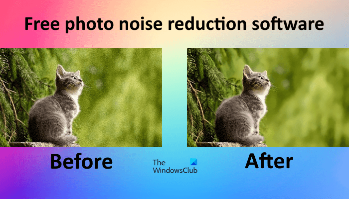 Најбољи бесплатни софтвер за смањење шума фотографија за Виндовс рачунар