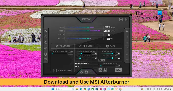 Hoe MSI Afterburner downloaden en gebruiken?