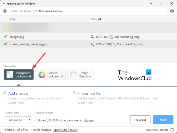 Windows 11/10 için en iyi ücretsiz Arka Plan Kaldırma yazılımı