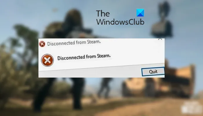Javítsa ki a „Disconnected from Steam” hibát a Call of Duty: Warzone alkalmazásban.