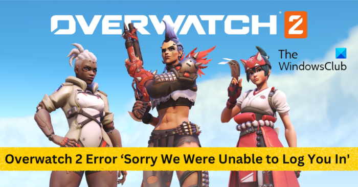 Overwatch 2 Error: Omlouváme se, nepodařilo se nám vás přihlásit