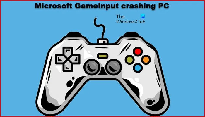 Microsoft GameInput avarē datoru