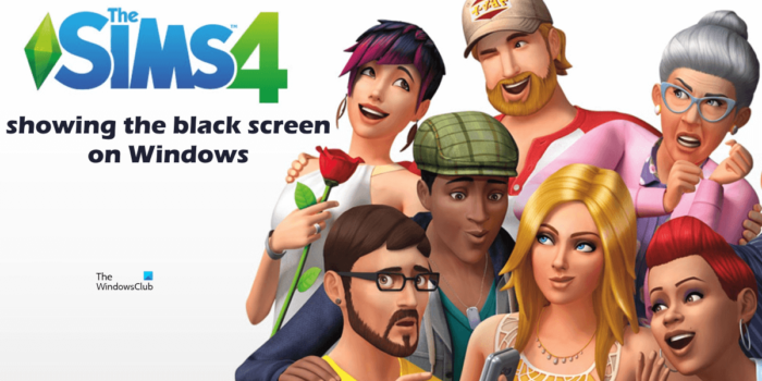 Zwart scherm repareren in Sims 4 op Windows 11/10