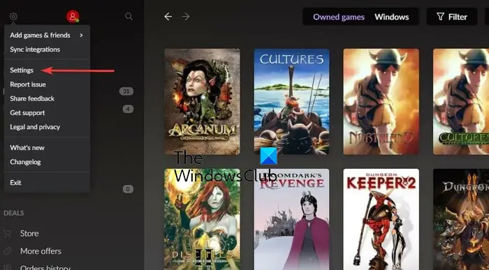 Comment connecter Steam, Xbox Live et d'autres bibliothèques de jeux à GOG Galaxy ?