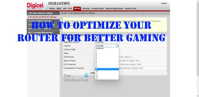 Најбоља подешавања рутера за ПЦ игре; Оптимизујте свој рутер за најбољу игру