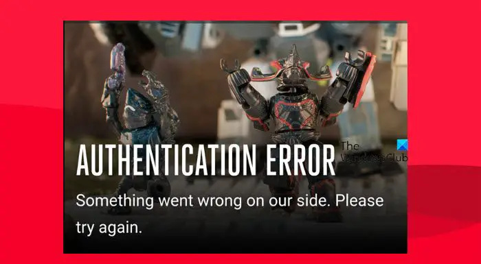 Correction de l'erreur d'authentification Halo Waypoint