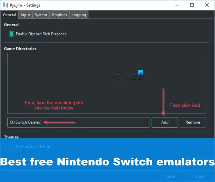 Emulator Nintendo Switch percuma terbaik untuk Windows PC