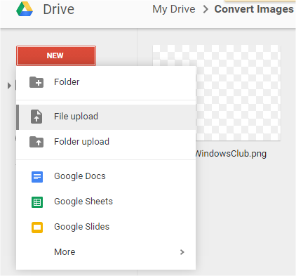Piltide tekstiks teisendamiseks (OCR) kasutage Google Drive'i