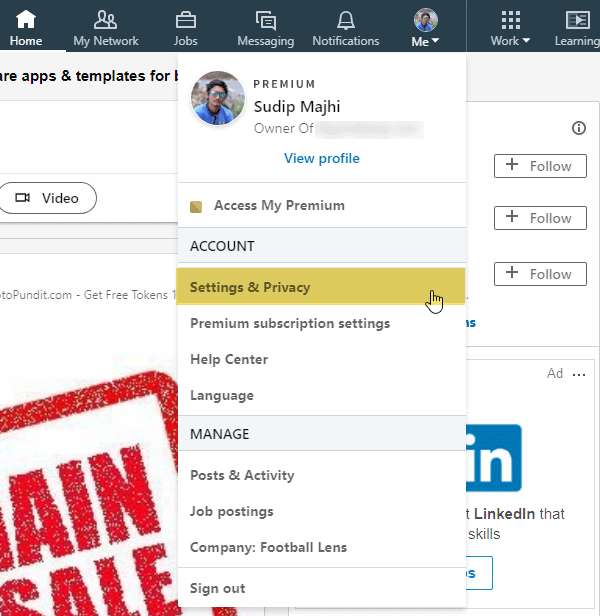 Kako prenesti podatke LinkedIn z orodjem za izvoz podatkov LinkedIn