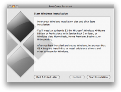 Boot campi teenuste eemaldamine Windowsist Macis
