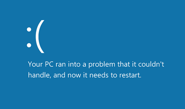 Синий экран после обновлений Windows в Windows 10