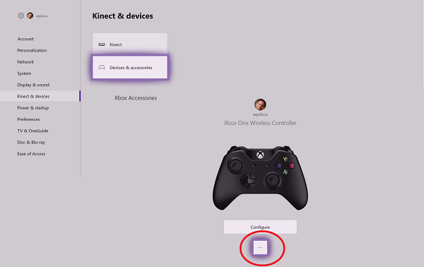 Kuidas määrata konto Xbox One traadita kontrollerile