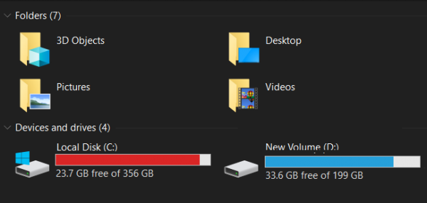 Plný pevný disk? Jak najít největší soubory ve Windows 10?