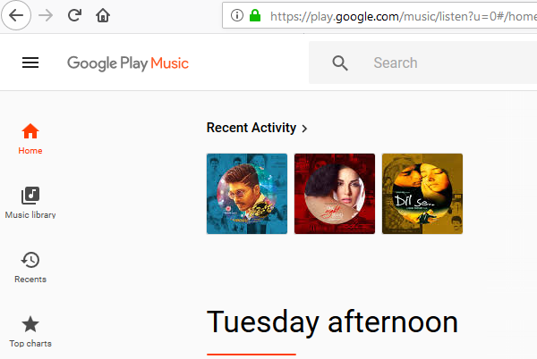 Impossible d'établir une connexion sécurisée - Google Play Musique