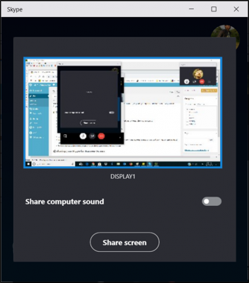 Kā koplietot ekrānu Skype