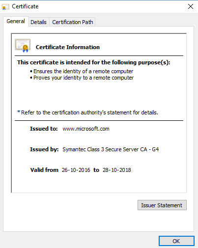 Како да погледате и верификујете безбедносне сертификате у Цхроме претраживачу