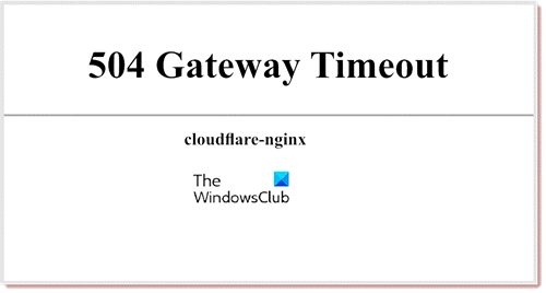 Vad är ett 504 Gateway Timeout-fel och vad kan du göra?