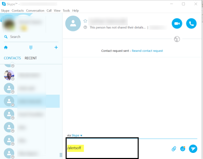 Atspējojiet Skype skaņas brīdinājumus grupu sarunām operētājsistēmā Windows 10
