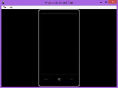 WindowsPhoneの画面をWindowsPCに投影する方法