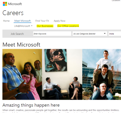 Cómo conseguir un trabajo en Microsoft