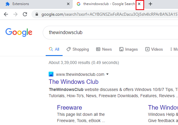 Klik kanan tidak berfungsi di browser Firefox atau Chrome
