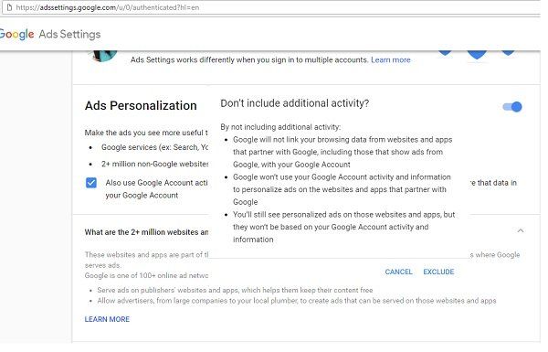 Paano pigilan ang mga Google ad sa pagsubaybay sa iyo sa web